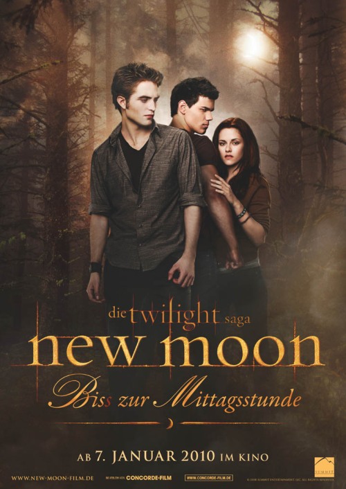 robert pattinson new moon poster. New Moon Robert Pattinson